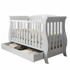 Andy 3-1 Drop Side Sleigh Baby Cot DC202