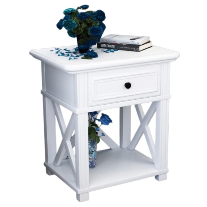 Beata Cross Hampton Style Bedside Table CP003