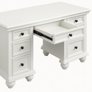 Beata 7 Drawers Study/Computer Desk LS006