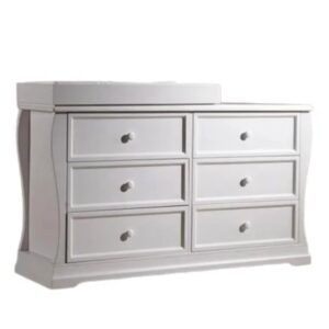 Addyson Baby Change Table with 6 Chest of Drawers LM003-T