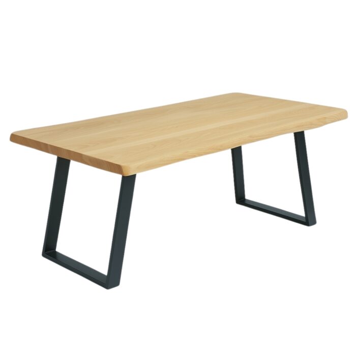 Natural Edge Ash Wood Dining Table/Study Desk