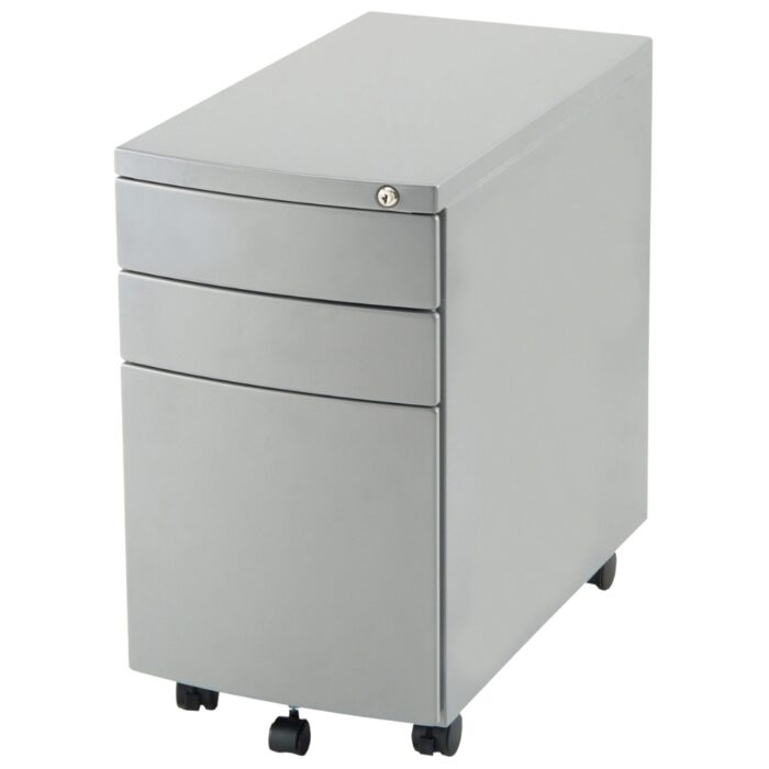 Metal Mobile Pedestal with 5 year warranty