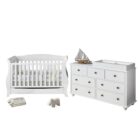Andy Baby Cot with Olivia Change Table Package