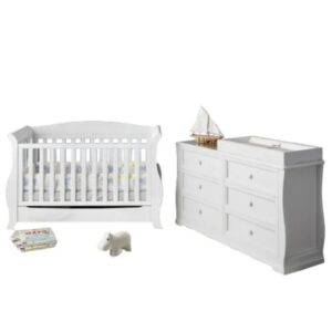 Andy Baby Cot with Beata Change Table Package