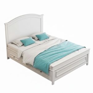 Beata Wooden Bedhead YJ502