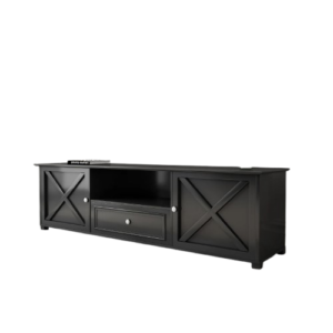 Beata Cross 2m Hampton Style TV Unit In Black CP002B