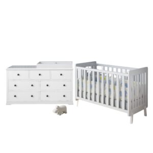 Doventon Baby Cot with Cardinia Change Table Package cardinia package