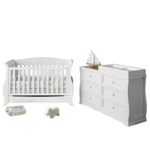 Andy Baby Cot with Addyson Change Table Package
