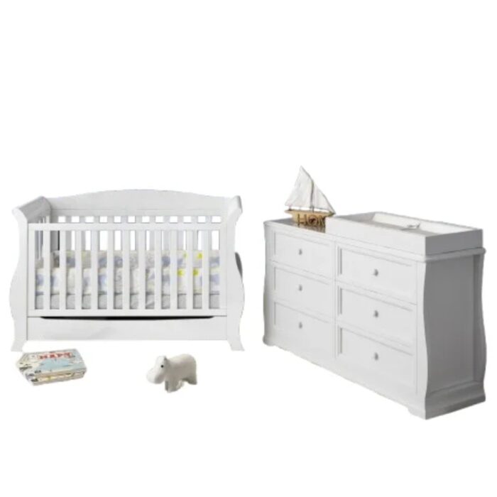 Andy Baby Cot with Addyson Change Table Package