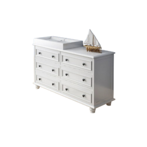 Beata baby Change Table with 6 Chest of Drawers CP008-T