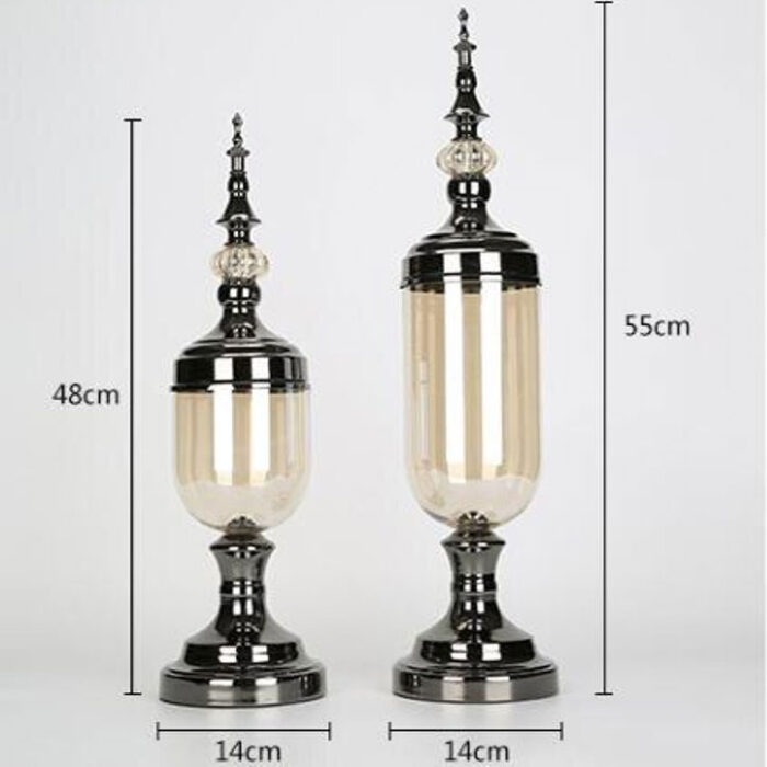 European-Retro-Glass-Metal-Vase-XL01-3