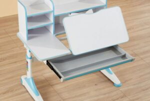 Kids Study Desk Ergonomic Design with Bookshelf MT5100