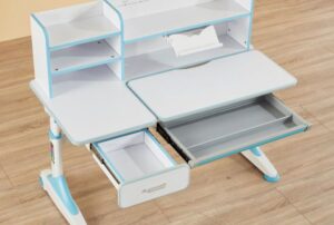 Kids Study Desk Ergonomic Design with Bookshelf MT5120